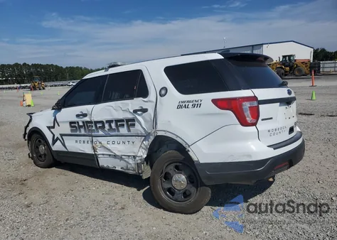 2019 Ford Explorer Police Interceptor из США, поврежденный, VIN 1FM5K8AR6KGB22427